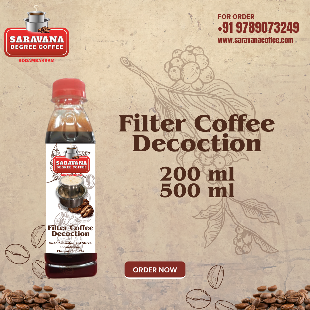 Filter Coffee Decoction